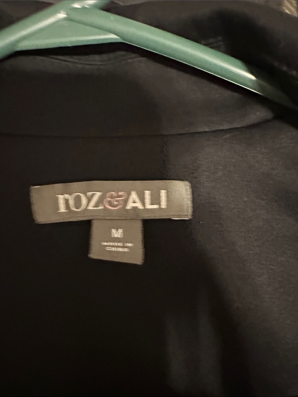 Women's Black Double-Breasted Trench Coat - Picture 2 of 3